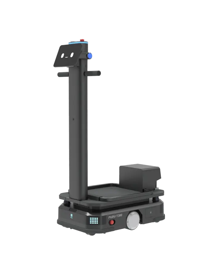 Dispositivo di traino per T300: il robot traina i carrelli che hai già