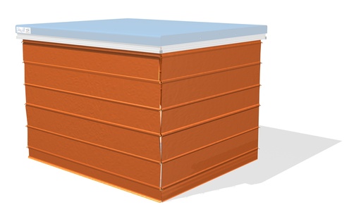 [82280] PVC Protective Curtain (Orange)