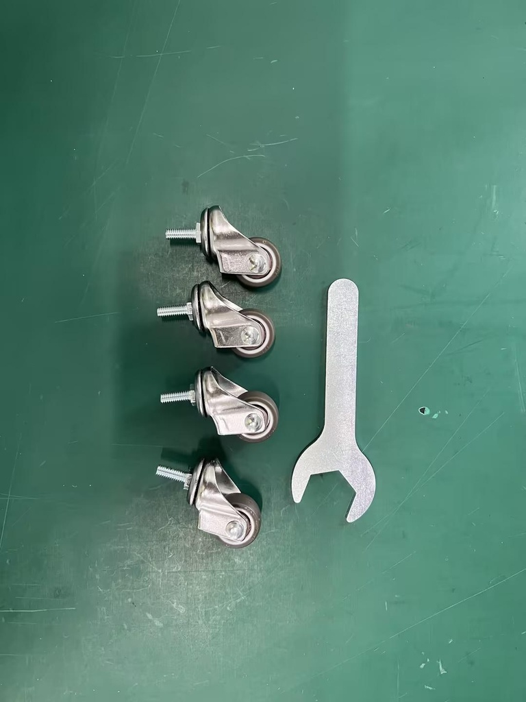 Ruote Omnidirezionali 1" Vano Spazzola CC1 - 4 pz