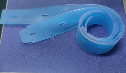 [P-C-C11] Strisce Tergipavimento in PU Blu Ghiaccio CC1 (anteriore e posteriore)