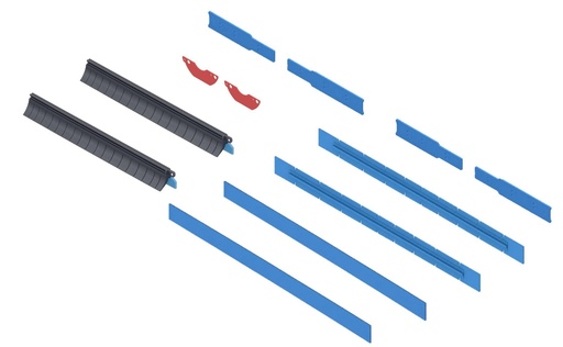 [P-C-B12] Kit Gomme Complete Blu BG1 - 12 pz